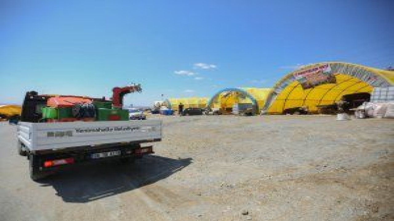 Yenimahalle Yakacık Kurban Satış ve Kesim Alanı’nda hazırlıklar başladı