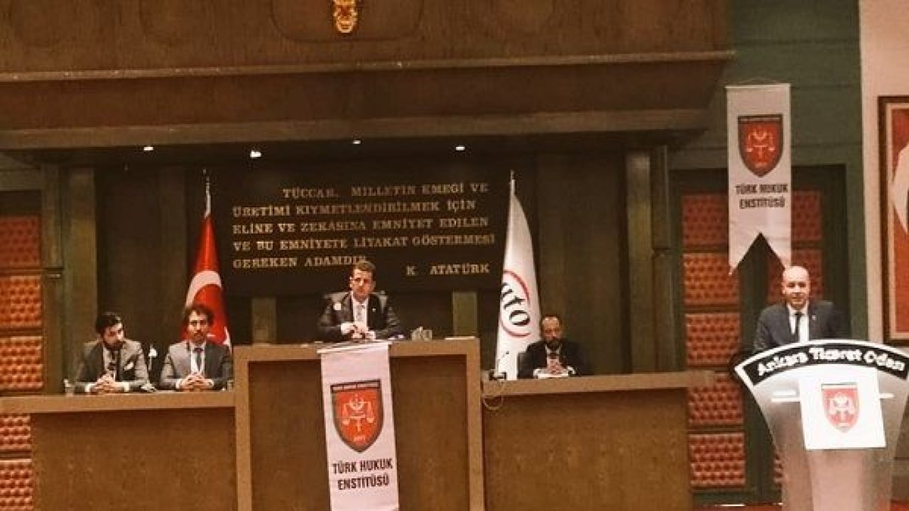 Türk Hukuk Enstitüsü Genel Kurul Toplantısı ATO'da Yapıldı
