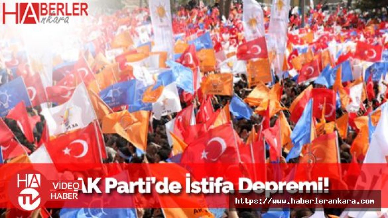 AK Parti'den 4 İstifa: Eski Bakanlar ve Milletvekilleri