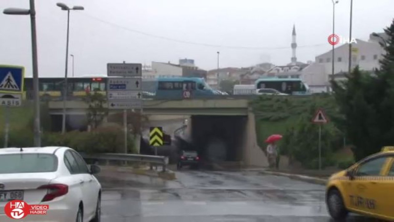 Anadolu Yakası’nda yağmur etkili olmaya başladı