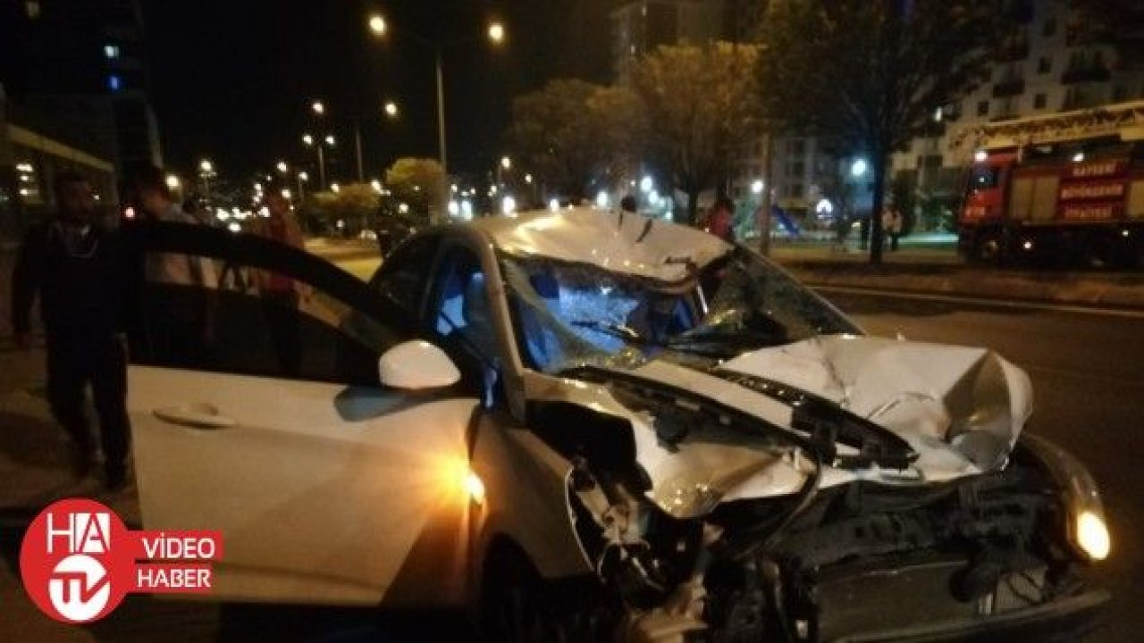 Kayseri’de feci kaza: 1 ölü, 4 yaralı