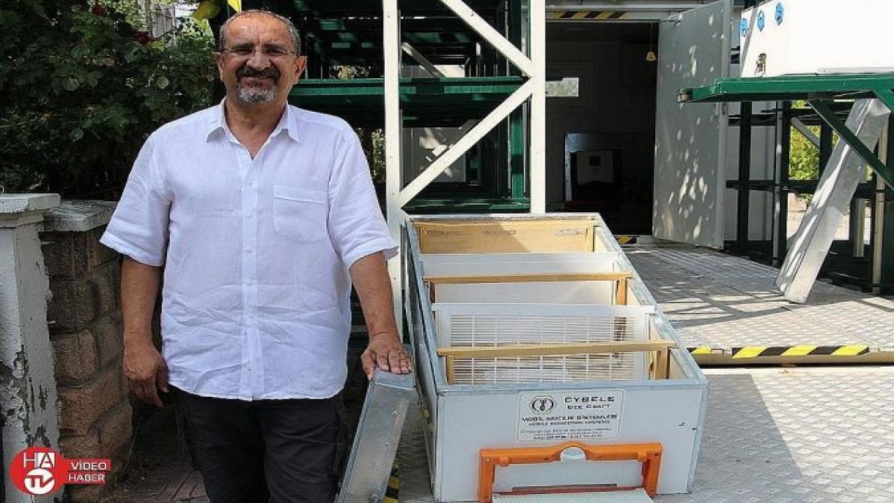Uçak mühendisinden yerli mobil arıcılık sistemi