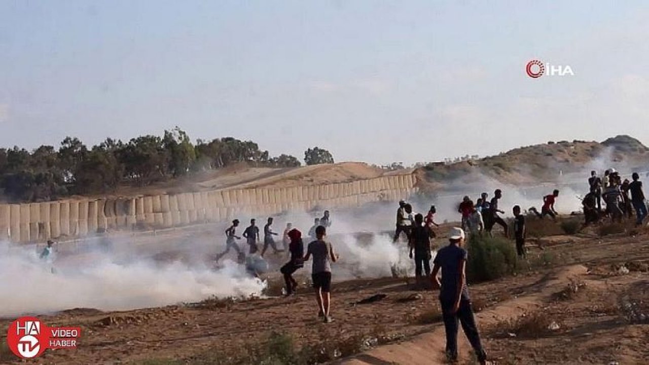 Gazze sınırında 122 kişi yaralandı
