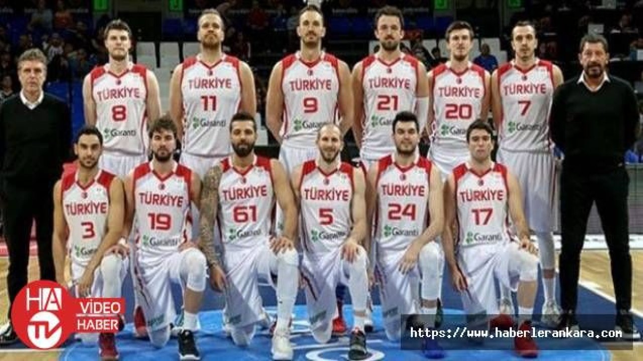 A Milli Erkek Basketbol Takımı'nın 12 kişilik kadrosu belli oldu