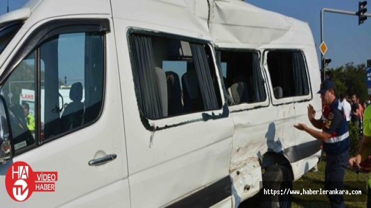 Muğla'da öğrenci servisi ile kamyon çarpıştı: 15 yaralı