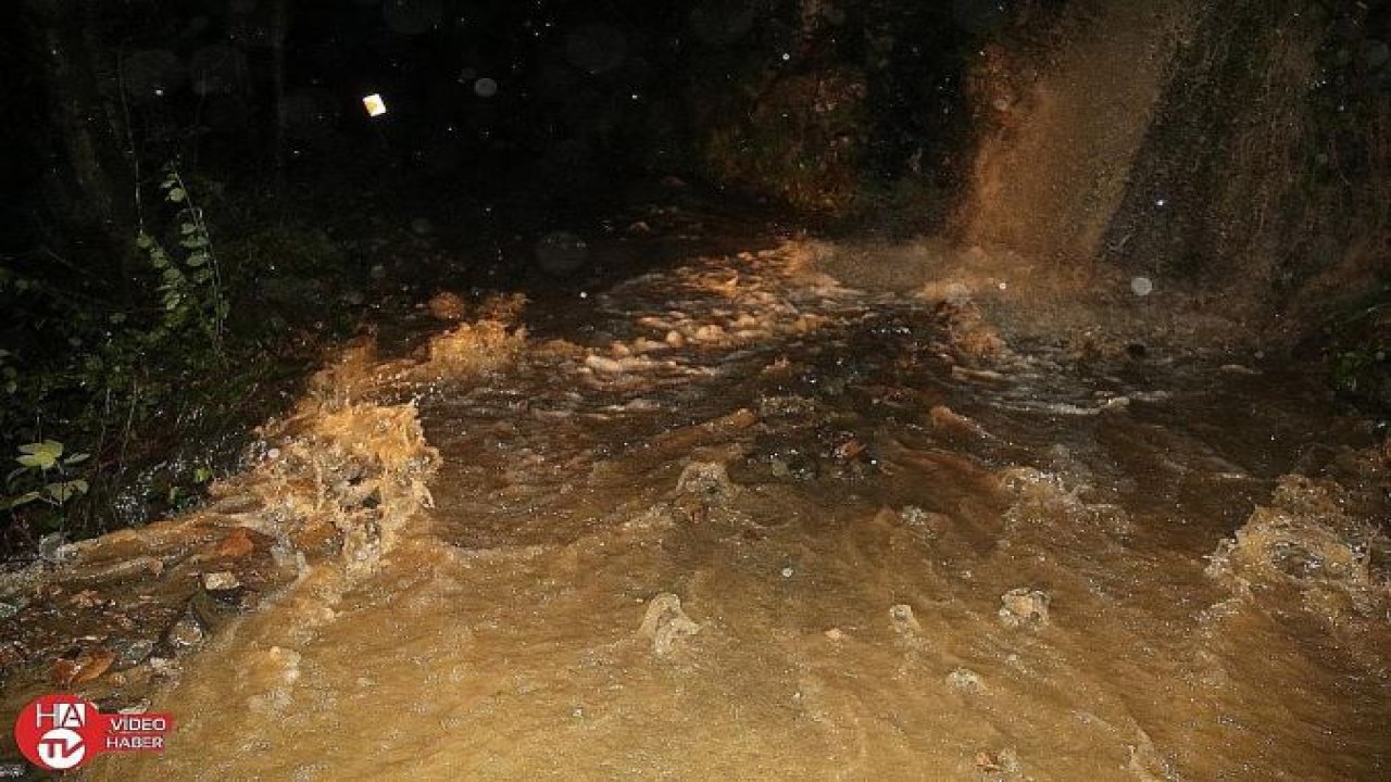 Rize’de şiddetli yağış: 1 yaralı