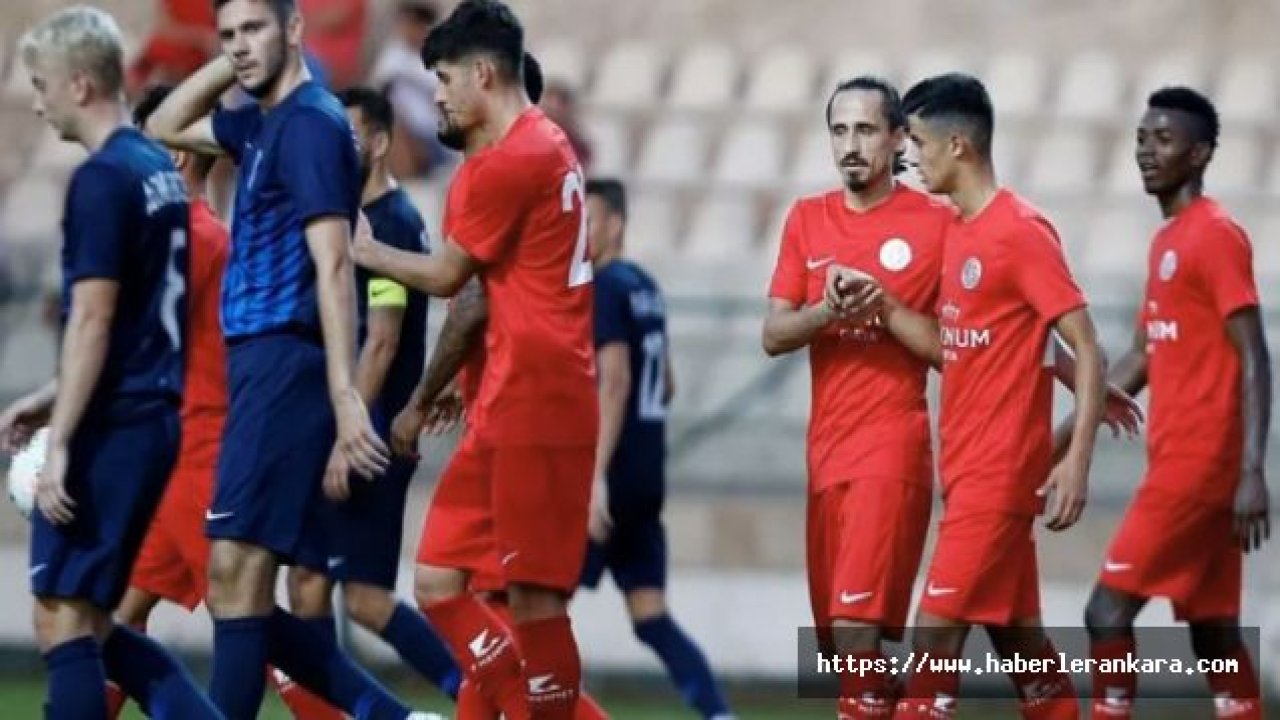 Futbol: Hazırlık maçı Antalyaspor: 2 - Desna Chernihiv: 1