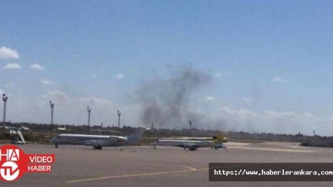 Mitiga Havalimanı'ndan uçuşlar durduruldu