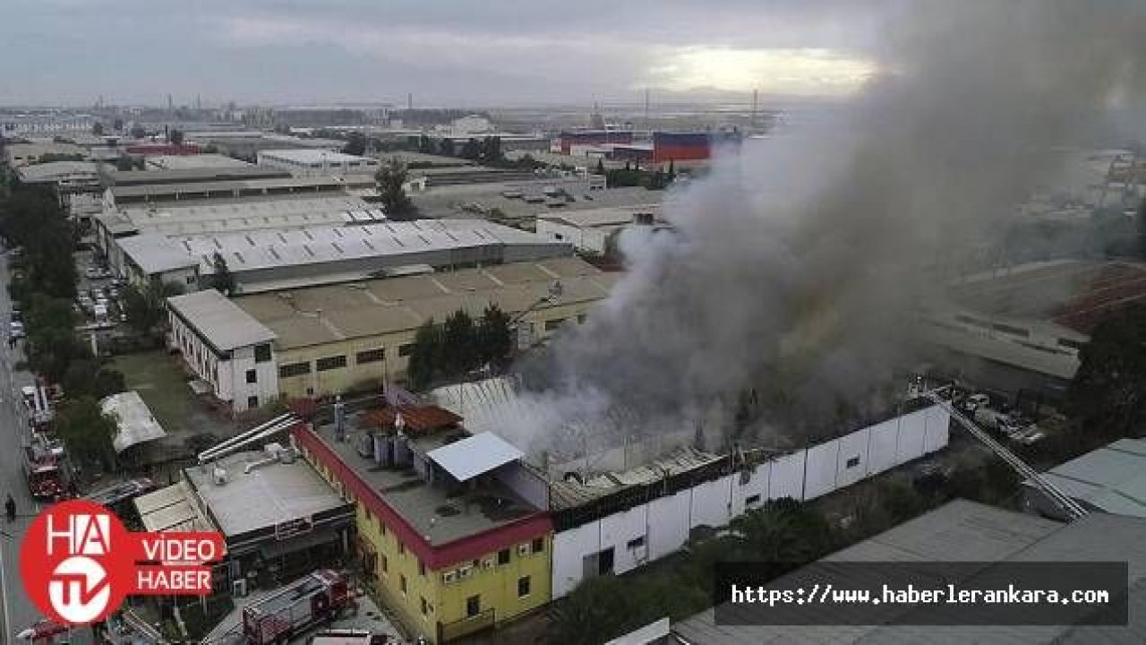 İzmir'de fabrika yangınları