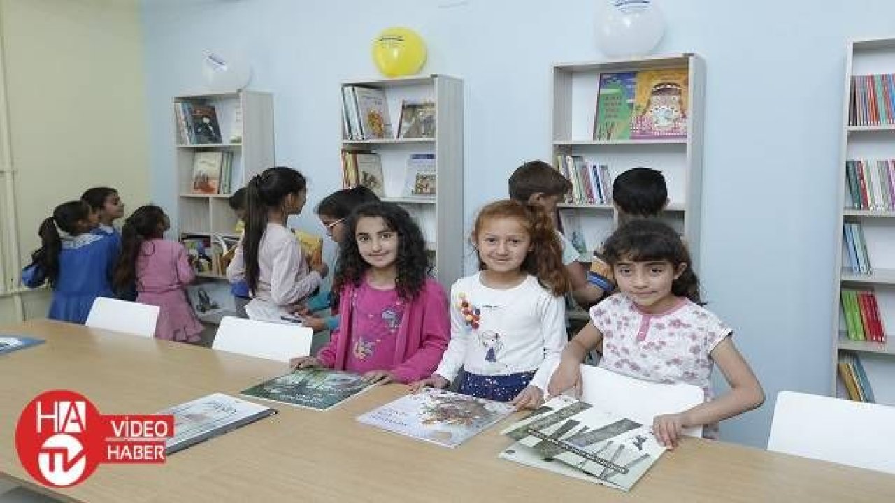 Karslı çocuklar, yeni eğitim öğretim yılı arifesinde kütüphanelerine kavuştu