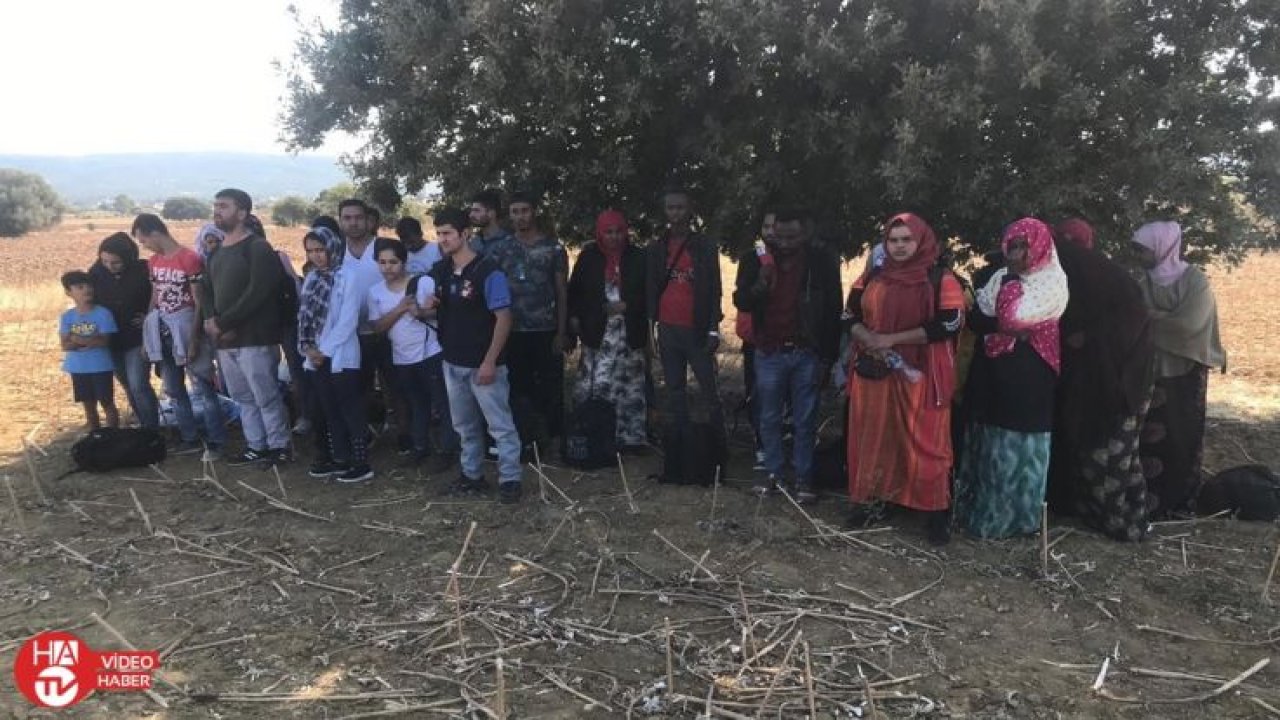 Çanakkale’de 32 mülteci yakalandı