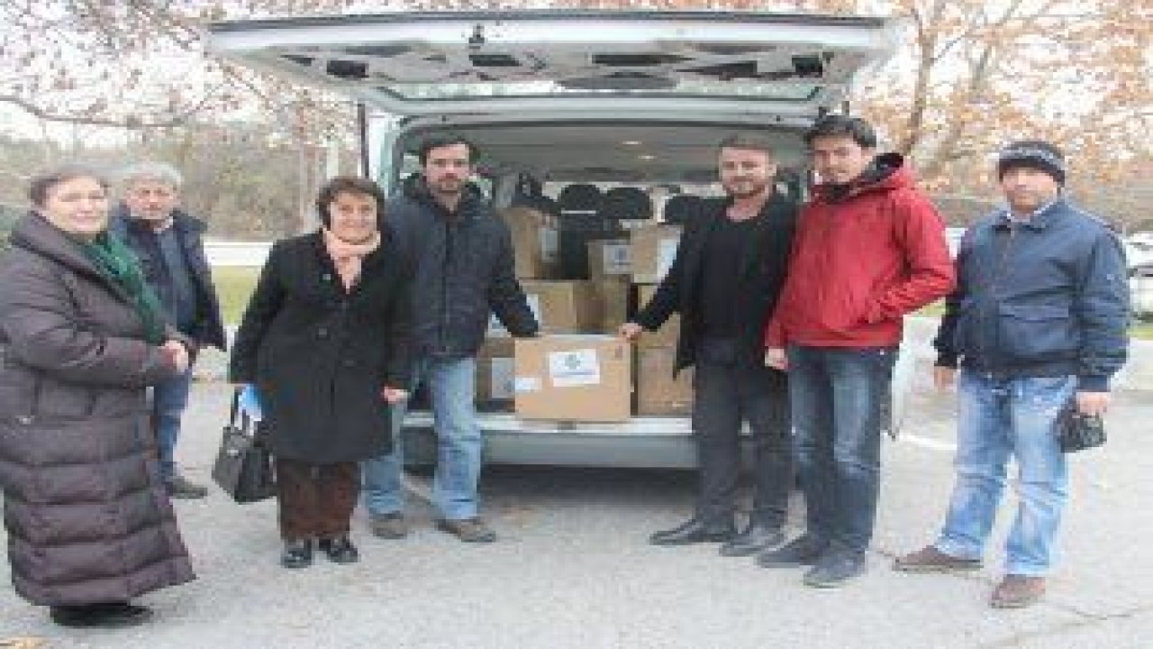 Çankaya Belediyesi, Mardin Kızıltepe’de bulunan Büyükboğaziye Ortaokulu'na 20 koli kitap gönderdi