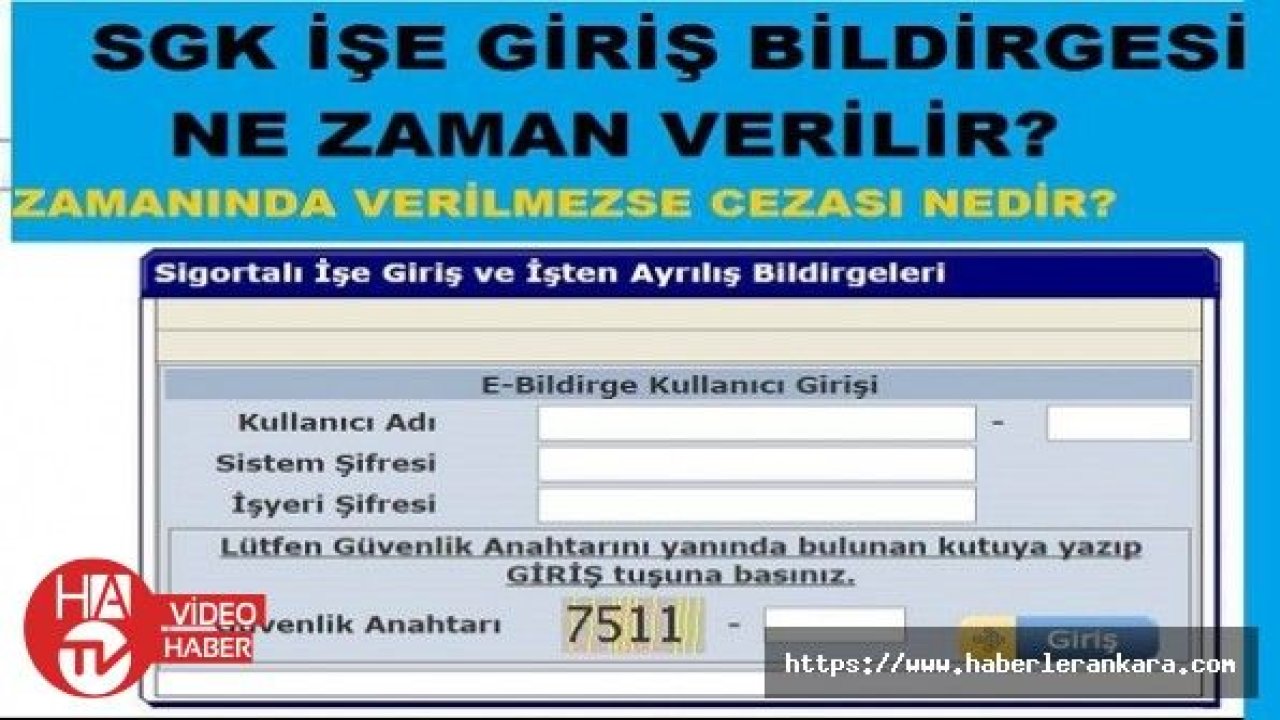 SGK İşe Giriş ve İşten Çıkış Sorgulama Nasıl Yapılır?