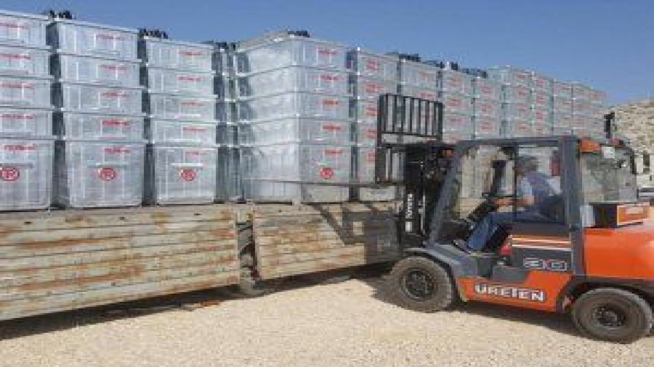 Beypazarı'nda çöp konteynerlerini yenileme çalışmaları başladı