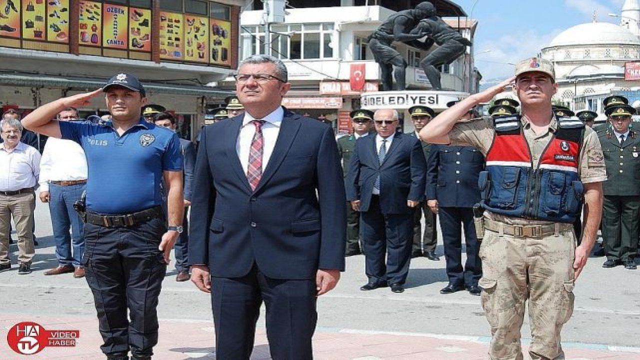 Suriye sınırındaki Yayladağı’nda 30 Ağustos kutlamaları