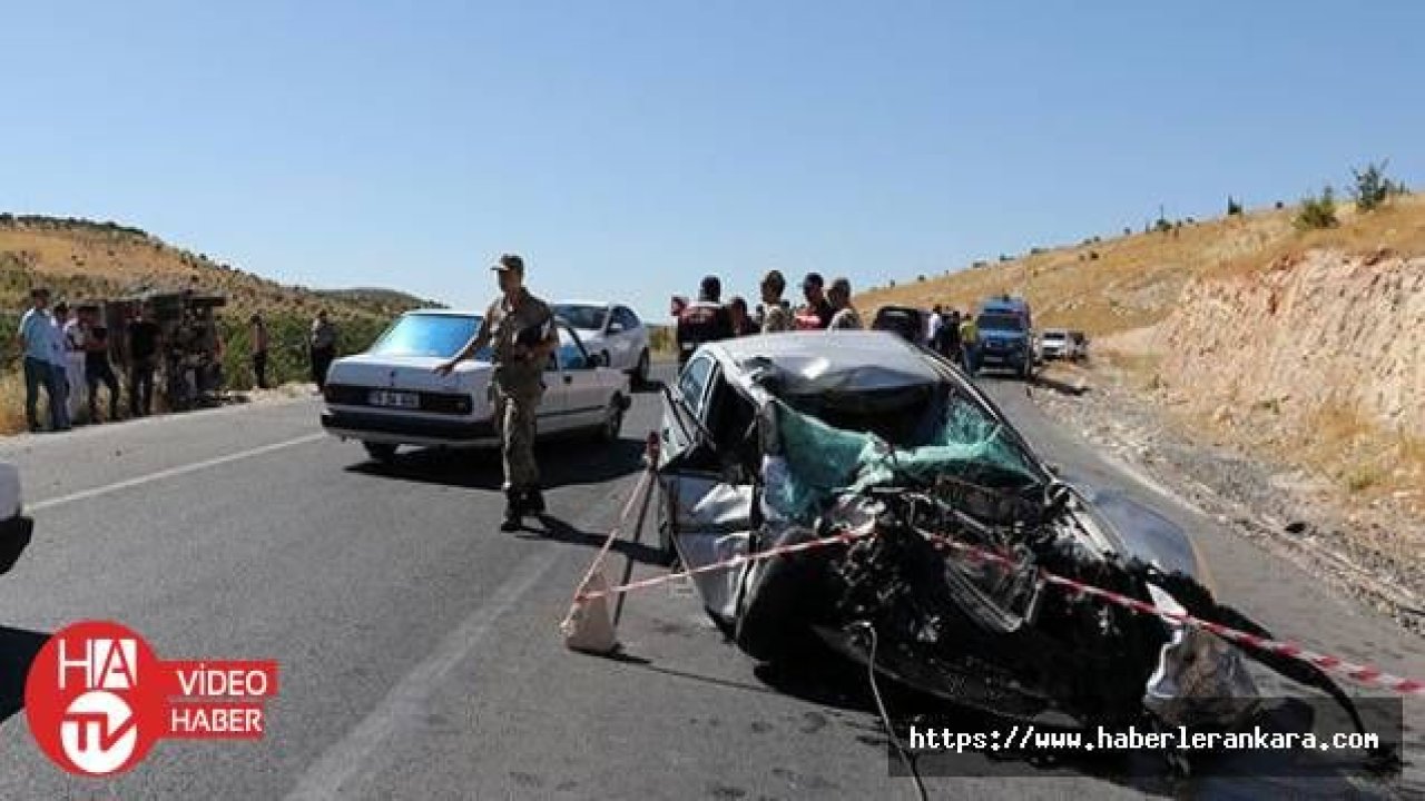 Gaziantep'te trafik kazası: 1 ölü, 1 yaralı