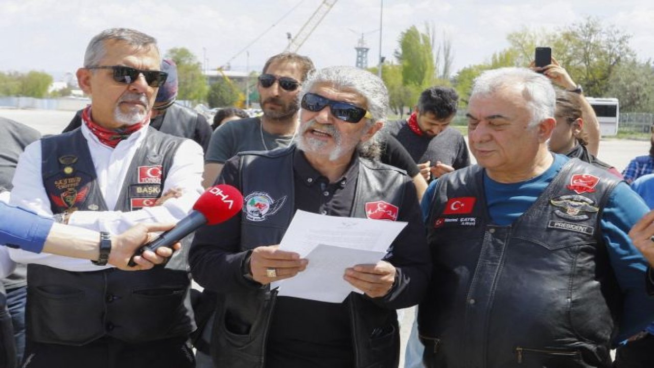 Motorsikletçiler Ankara'da Çocuk İstismarına Tepki Gösterdi