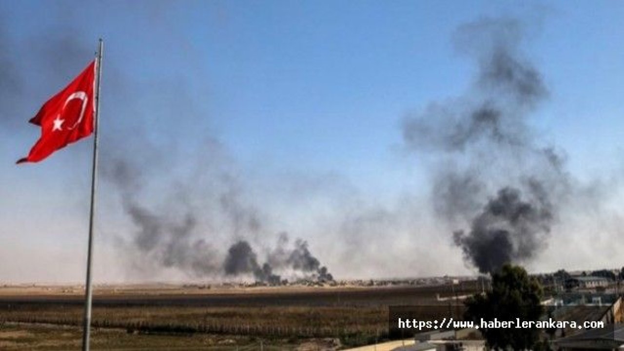 Barış Pınarı Harekatı - Tel Abyad'ta terör hedefleri böyle vuruldu