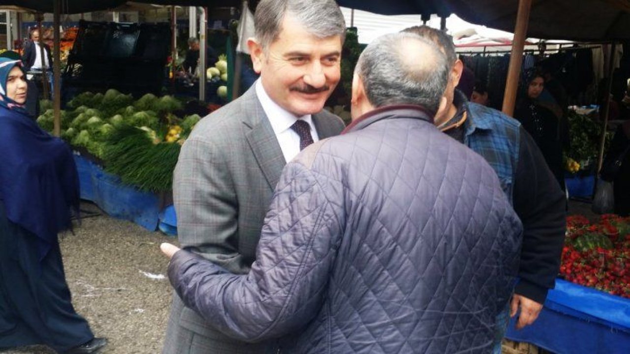 Başkan Ayhan Yılmaz Semt Pazarını Denetledi