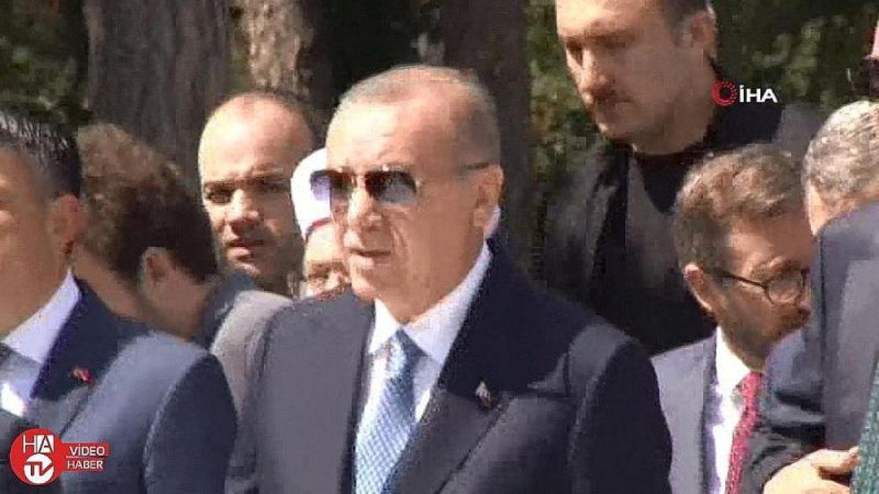 Cumhurbaşkanı Erdoğan, Abdülhakim Sancak Camii’ne geldi