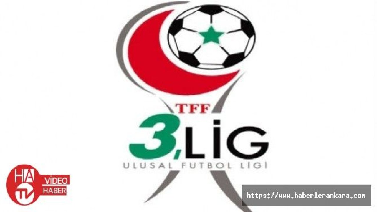Futbol: Toplu sonuç TFF 3. Lig'in 5. haftası maçları