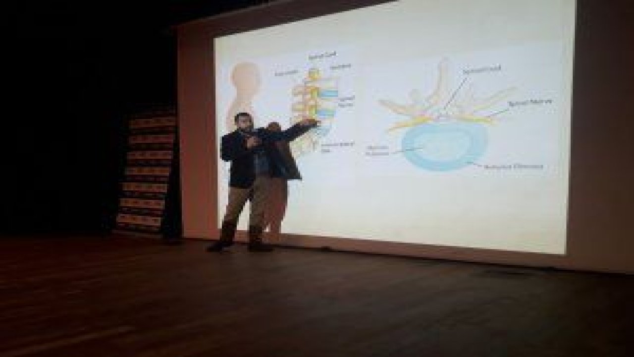 Uzman Doktor Serhat Cömert bel ve boyun fıtığı konulu seminer düzenledi