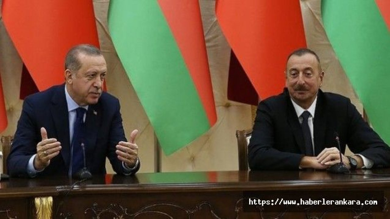 Erdoğan ve Aliyev ortak basın toplantısı düzenledi