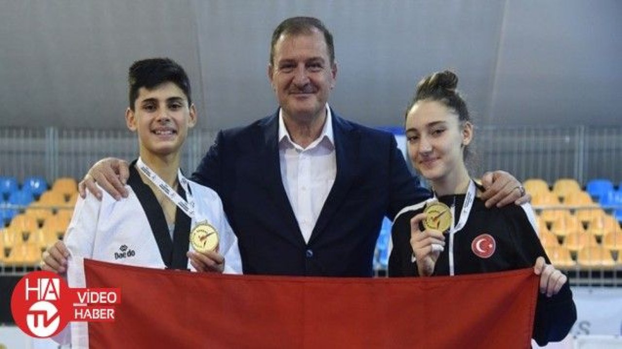 Avrupa Gençler Taekwondo Şampiyonası’nda 2 altın madalya