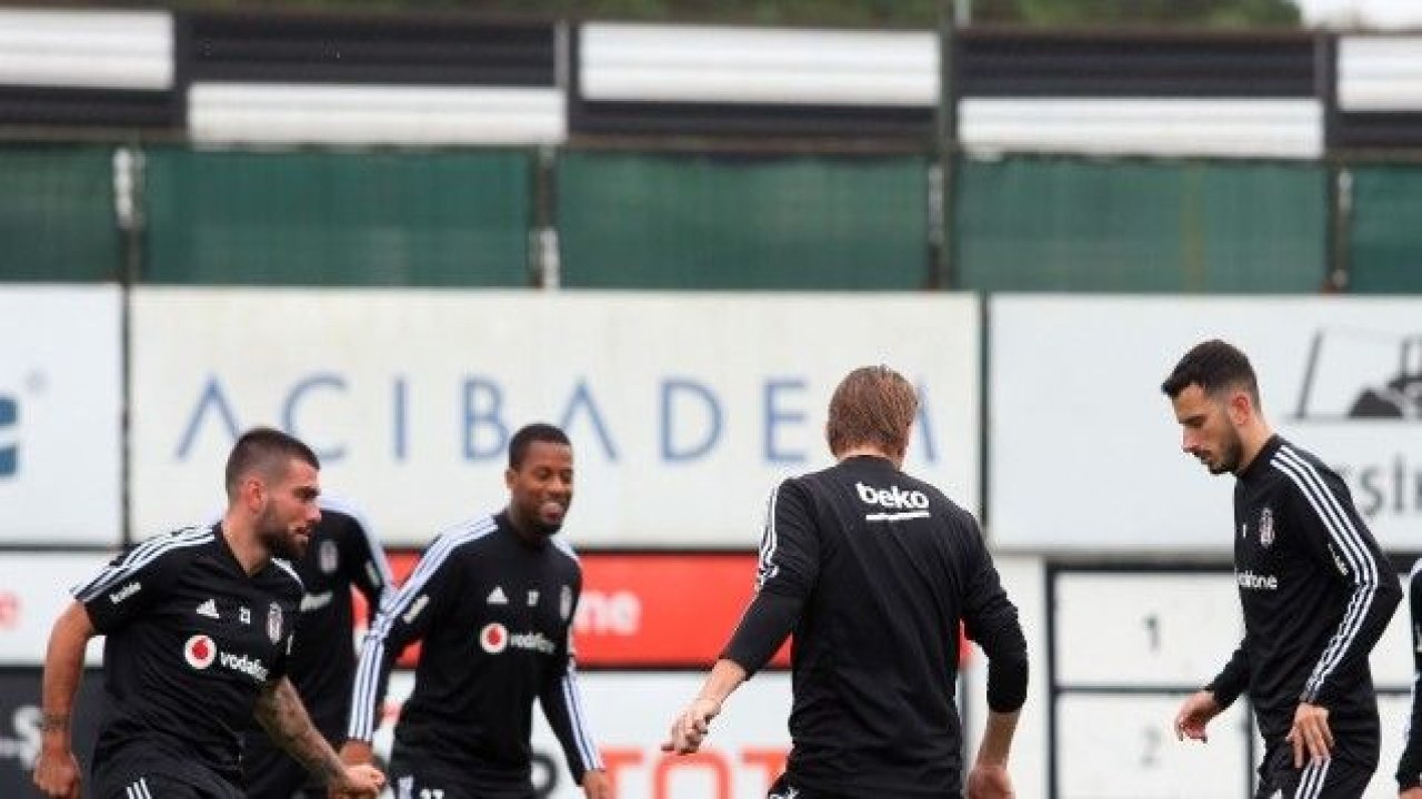 Beşiktaş’ta Braga maçı hazırlıkları sürüyor