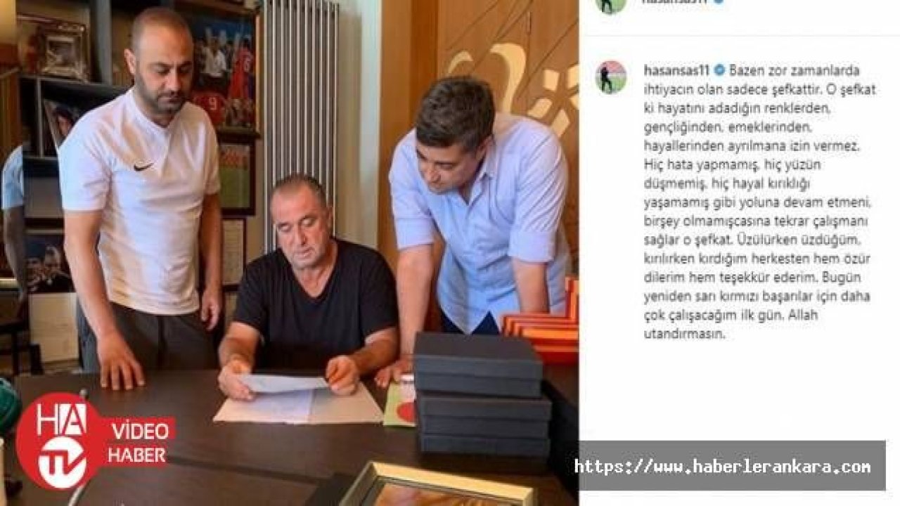 Galatasaray’da Hasan Şaş görevine geri döndü
