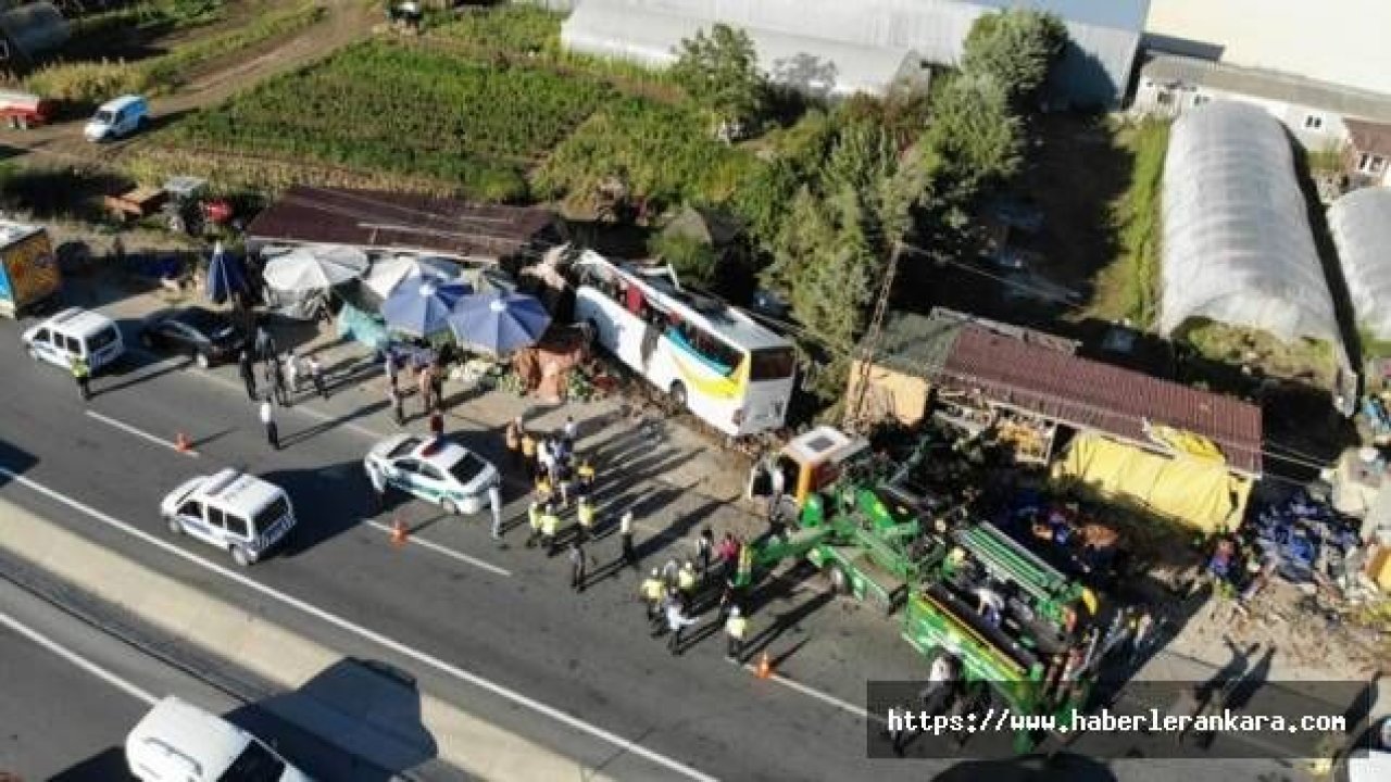 İstanbul’da yolcu otobüsü devrildi: 1 ölü 7 yaralı