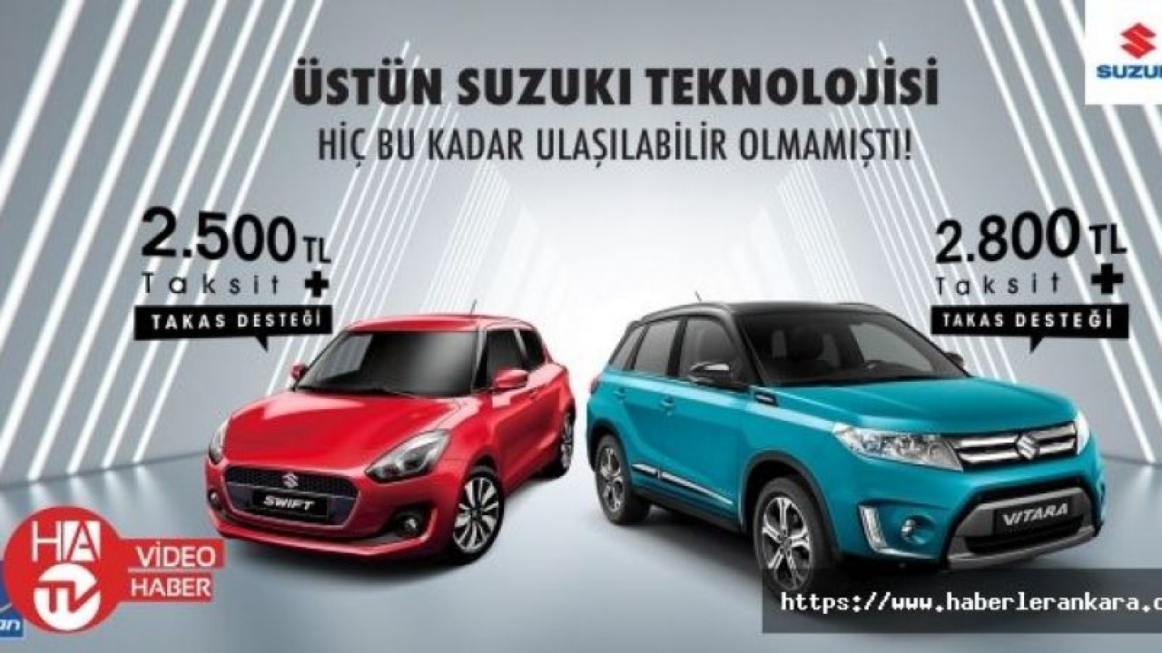 Suzuki Vitara SUV Aylık 2.800 TL ve Takas Desteği Kampanyası