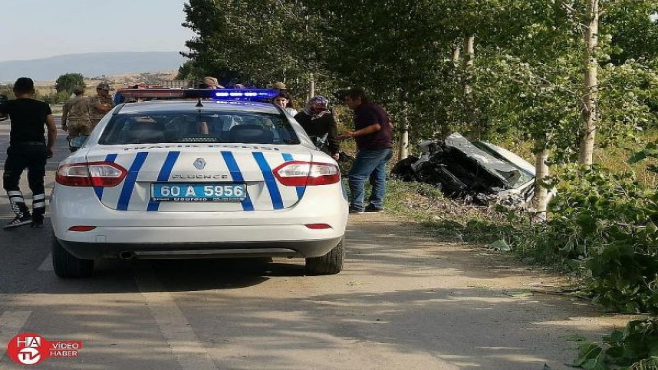 Erbaa’da feci kaza: 1 ölü, 3 yaralı