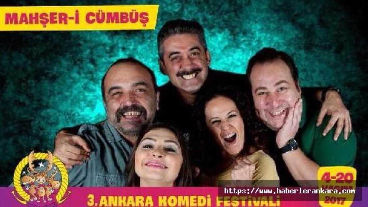 Ankara Komedi Festivali’nin 3’üncüsü 4 Kasım’da başlıyor