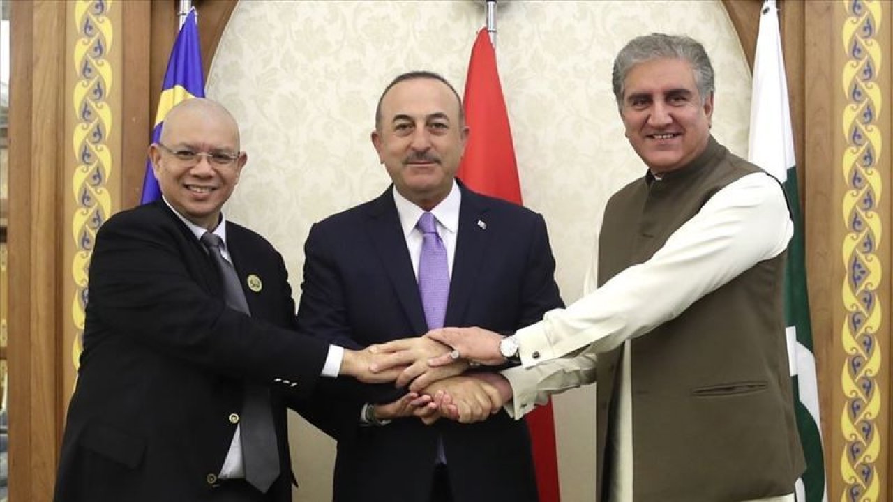 Türkiye-Pakistan-Malezya üçlü toplantısı