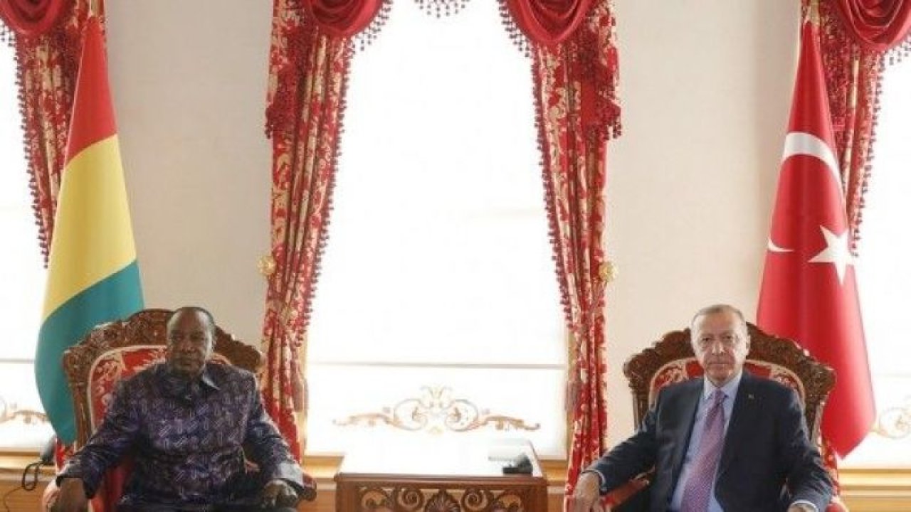 Cumhurbaşkanı Erdoğan, Gine Cumhurbaşkanı Conde ile görüştü