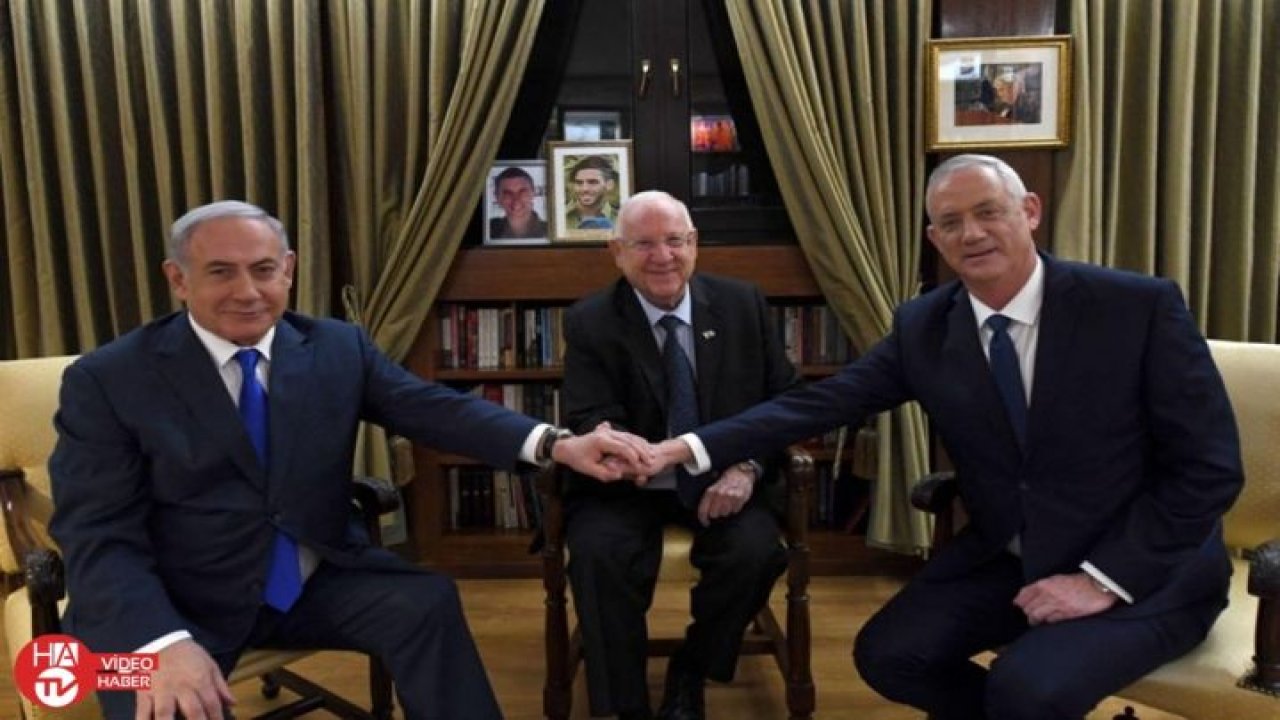 İsrail Cumhurbaşkanı Rivlin, Gantz ve Netanyahu ile görüştü