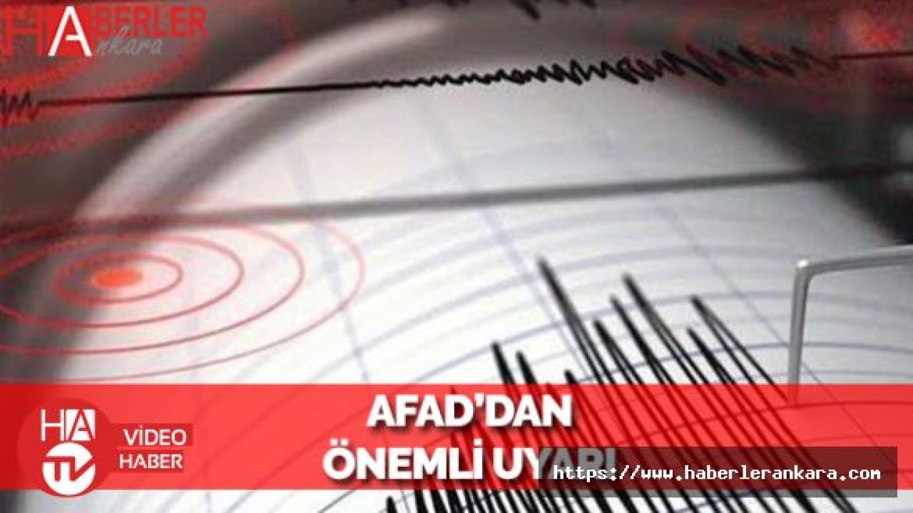 İstanbul'da Çok Şiddetli Deprem: AFAD Başkanı'ndan Uyarı!