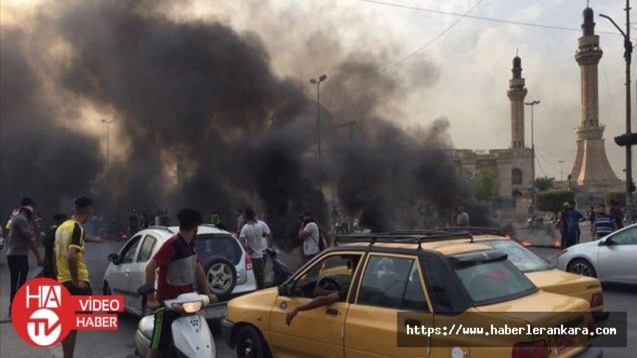 Bağdat'ta gösterilere müdahale