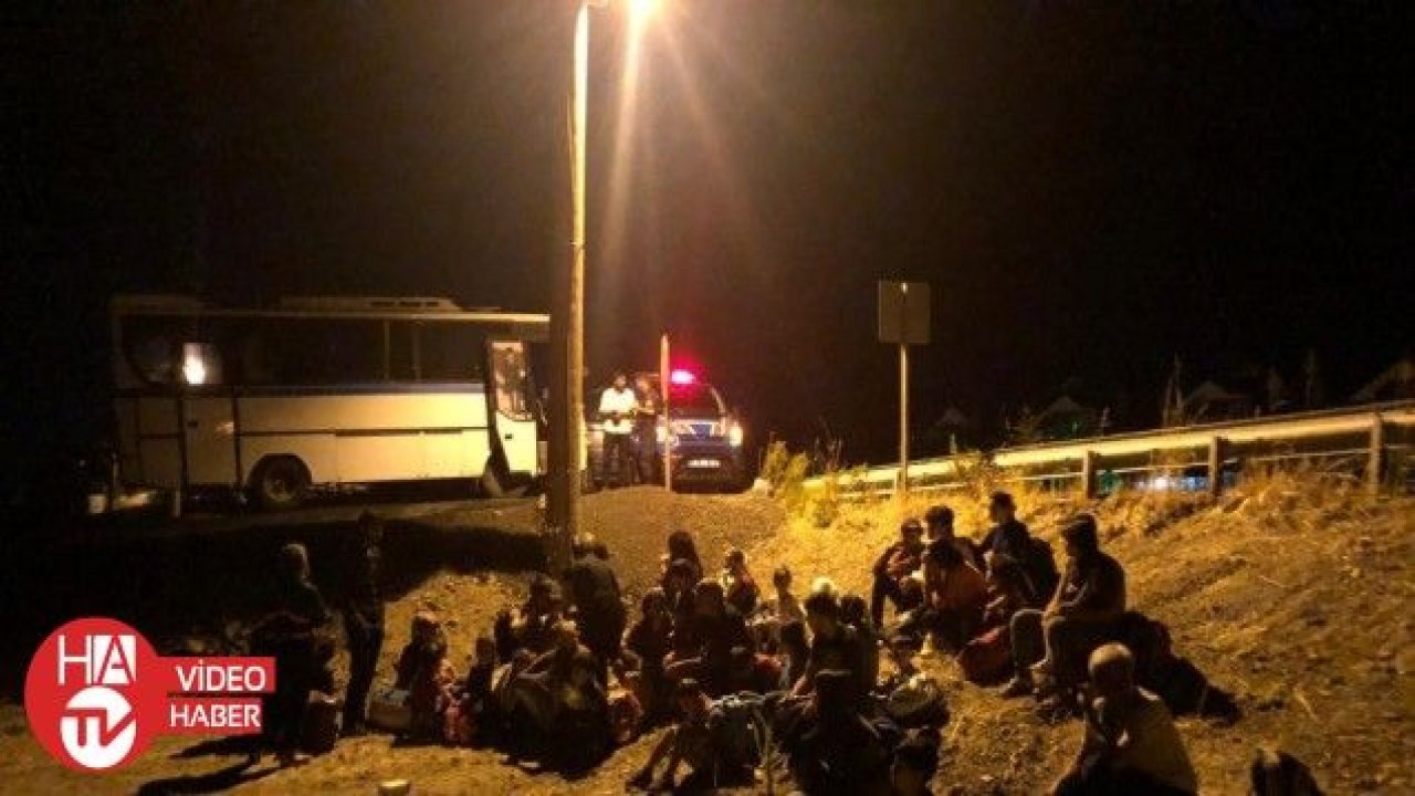 Ayvalık’ta 132 düzensiz göçmen ve 1 organizatör yakalandı