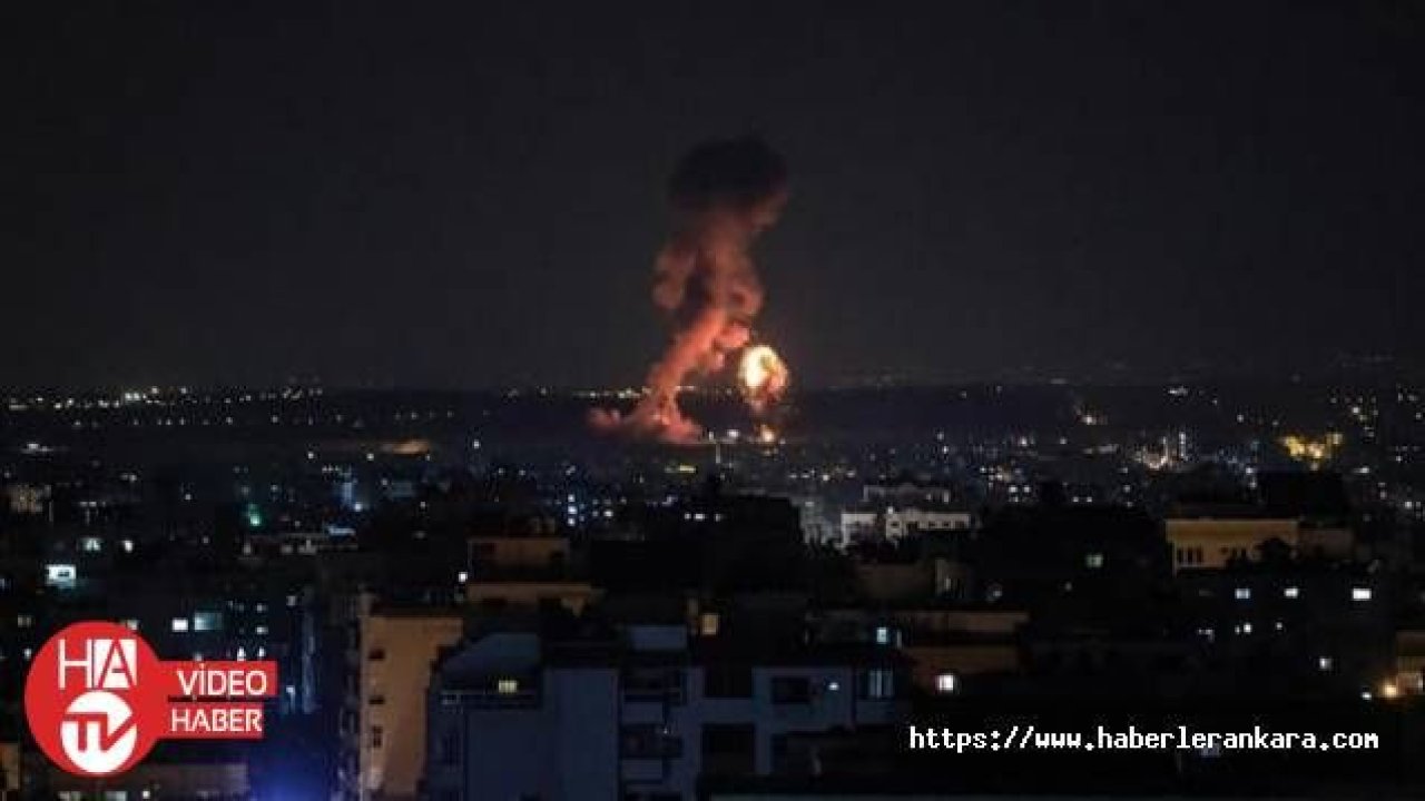İsrail ordusu Gazze'de 2 mevkiyi bombaladı