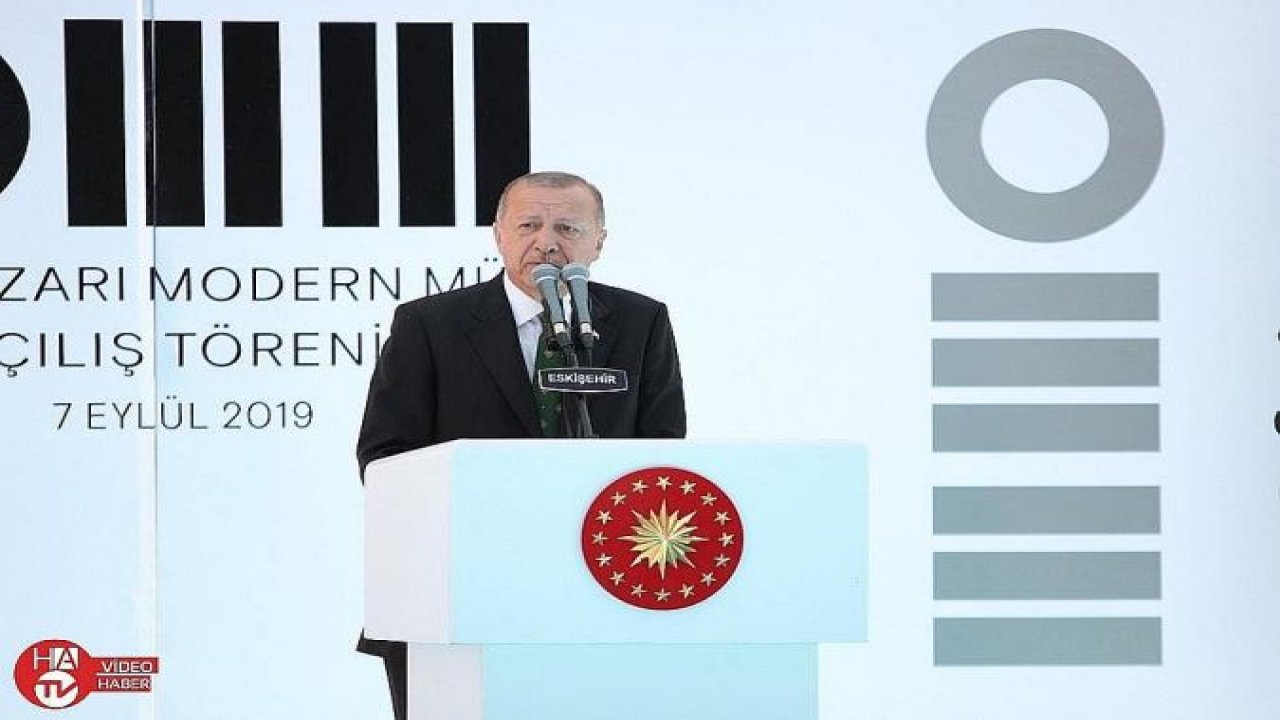 Cumhurbaşkanı Erdoğan Odunpazarı Modern Müze’nin açılışına konuştu