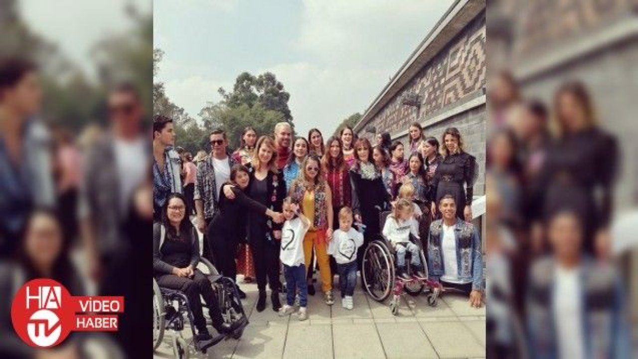 Meksika’da engelliler podyuma çıktı