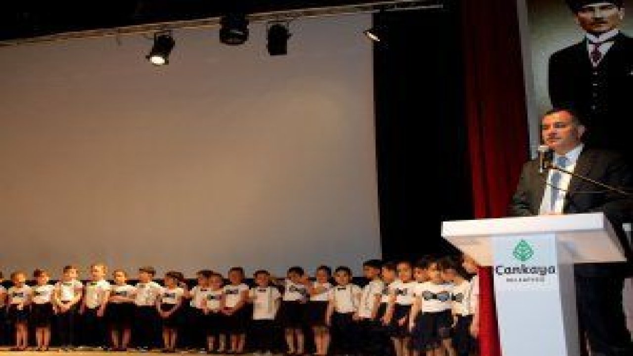 Çankaya Belediyesi Gündüz Bakımevleri mezunlarını uğurladı