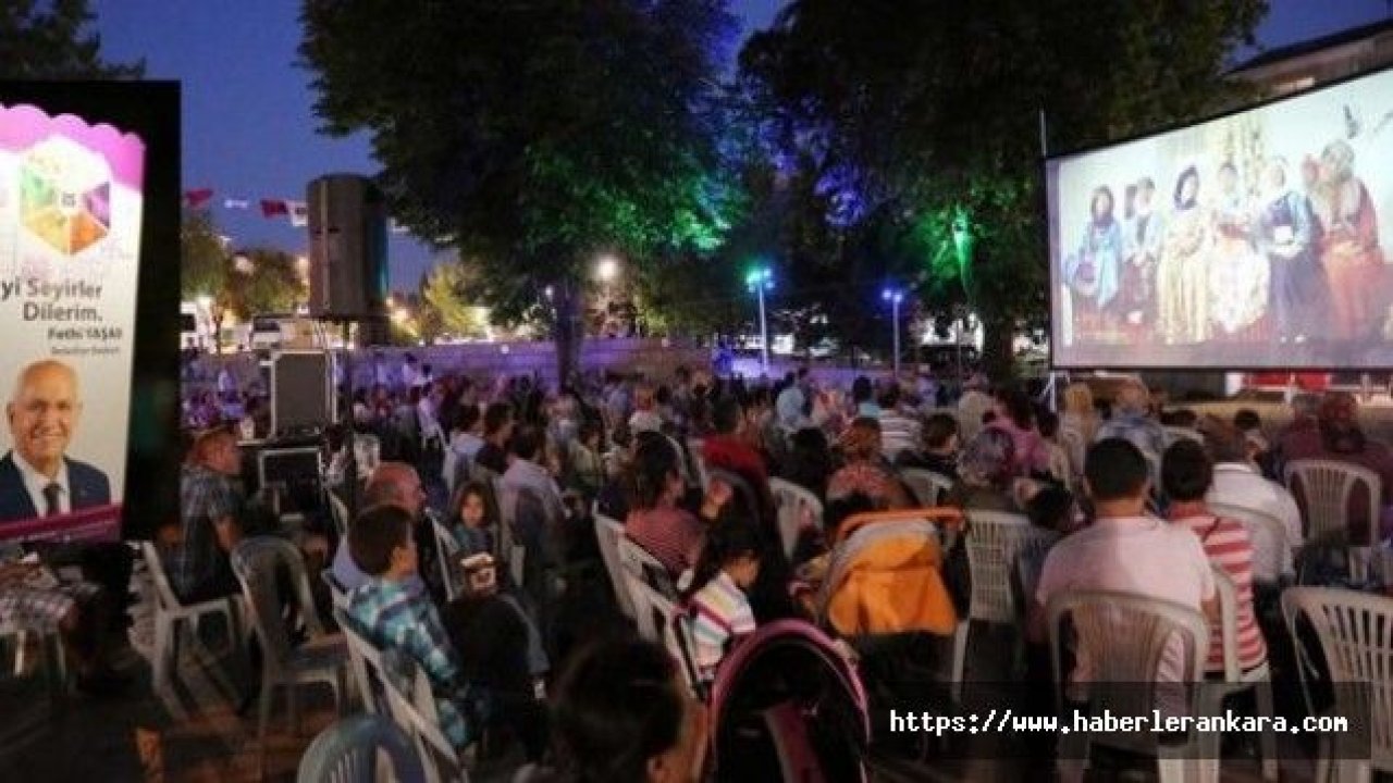 Yenimahalle Belediyesi, Açık Havada Sinema Günleri sona erdi