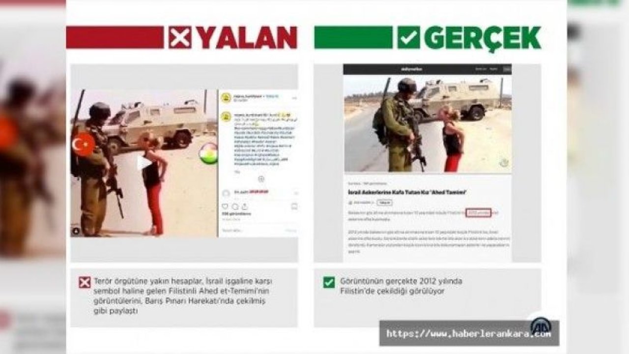 Barış Pınarı Harekat aleyhine manipülasyon için "Filistinli cesur kız"ı kullandılar