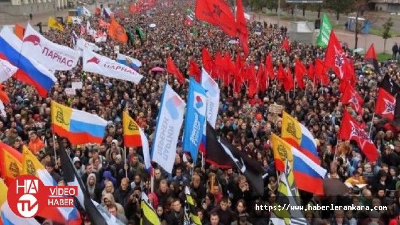 Rusya'da 20 bin kişilik protesto eylemi - Tutuklular serbest kalacak mı?