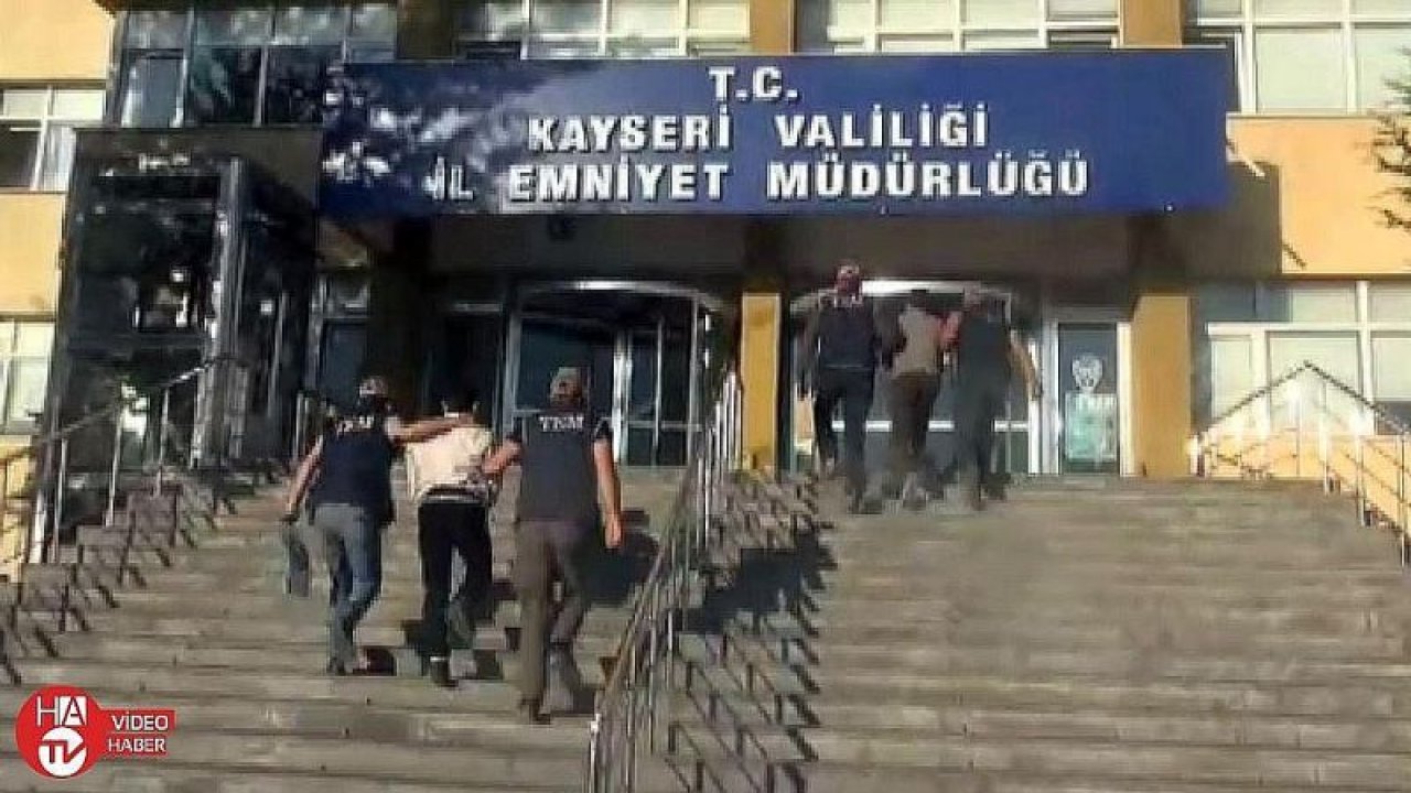 Kayseri’de DEAŞ adına faaliyet yürüten 3 kişi gözaltına alındı