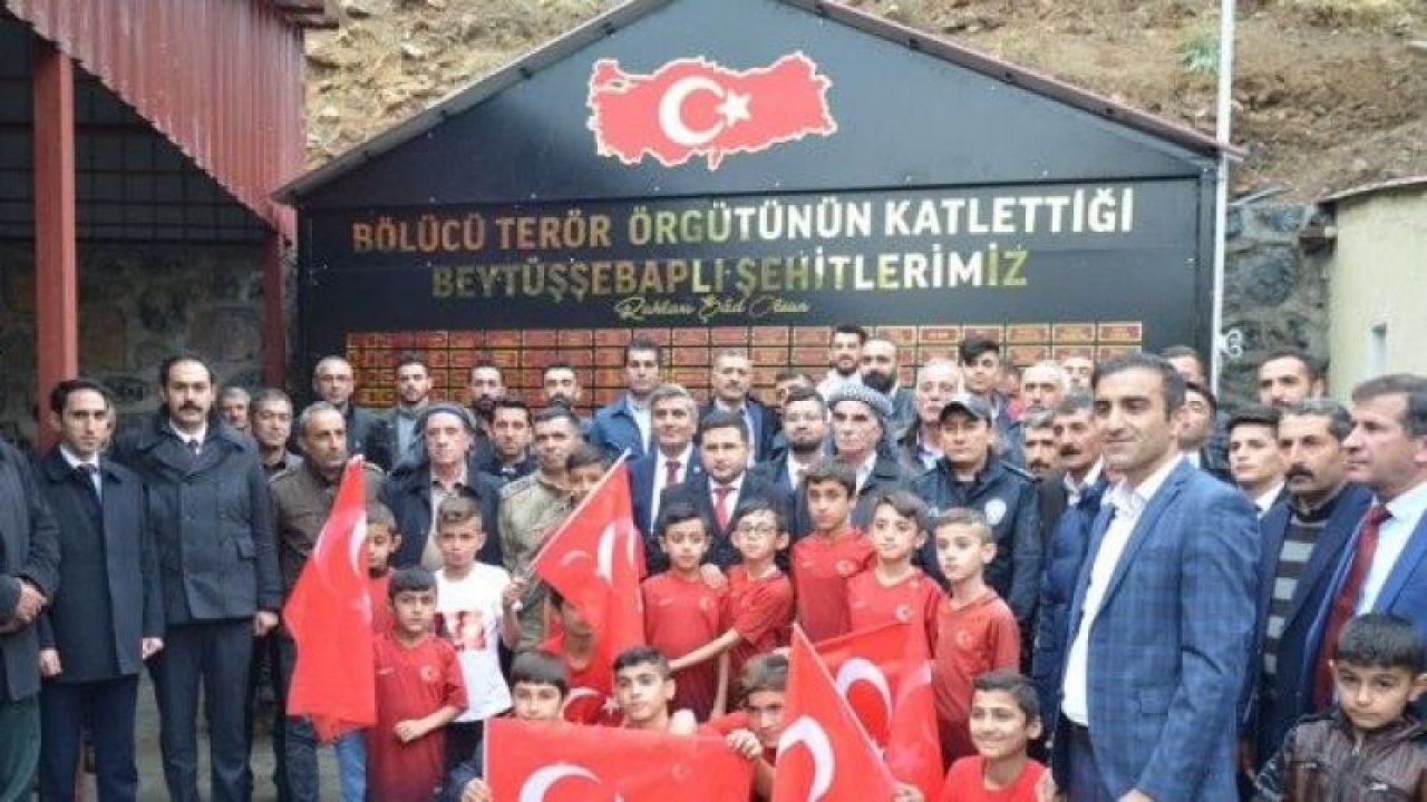 Kato Dağı eteklerinde Şehitler Anıtı ve Çeşmesi yapıldı