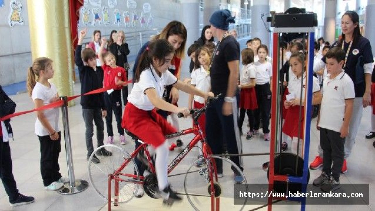 TED Ankara Koleji'nden “Üreten Pedallar” projesi